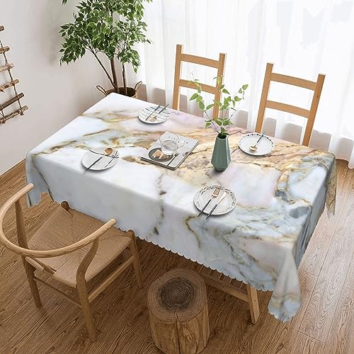 Nappe rectangulaire OUSIKA lavable 137 x 183 cm pour table de salle à manger - 2