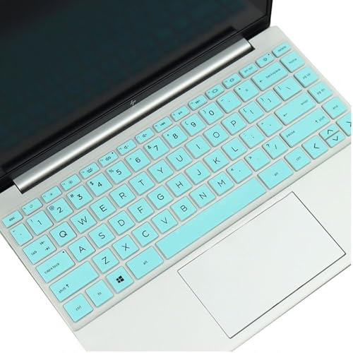 Keyboard Cover Compatible for 2023 HP Envy 2-in-1 14" 14-ES 14-ep 14-em Series, HP Envy X360 2-in-1 15.6" 15-fe 15-fh 15-ey 15-ew & HP Envy X360 16t-h000 Series Laptop (NO Numeric Keypad) (Mint)
