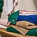 Lacoste Croc Scale 100% Cotton Towels – Highly Absorbent & Quick Drying, Premium Super Soft, White, 2 Bath Towels (30