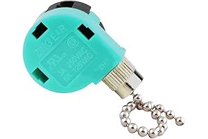 Ceiling Fan Switch 3 Speed 4 Wire Zing Ear Pull Chain Replacement