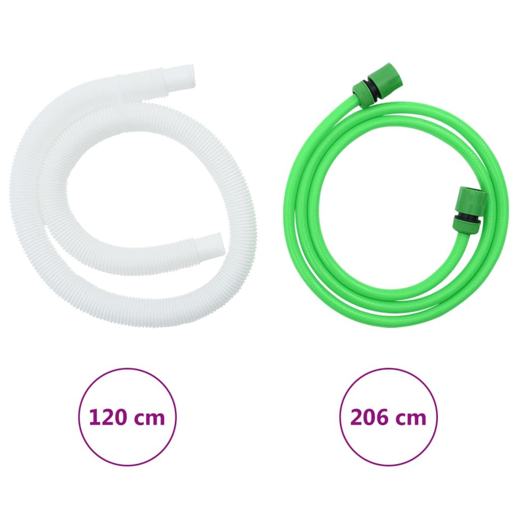 Wasserspeicher Regentonne klappbar 500L Wassertank aus PVC mit Gartenschlauch und Wasserhahn für Bewässerungssystem Garten Terrasse Balkon automatisches Gießen