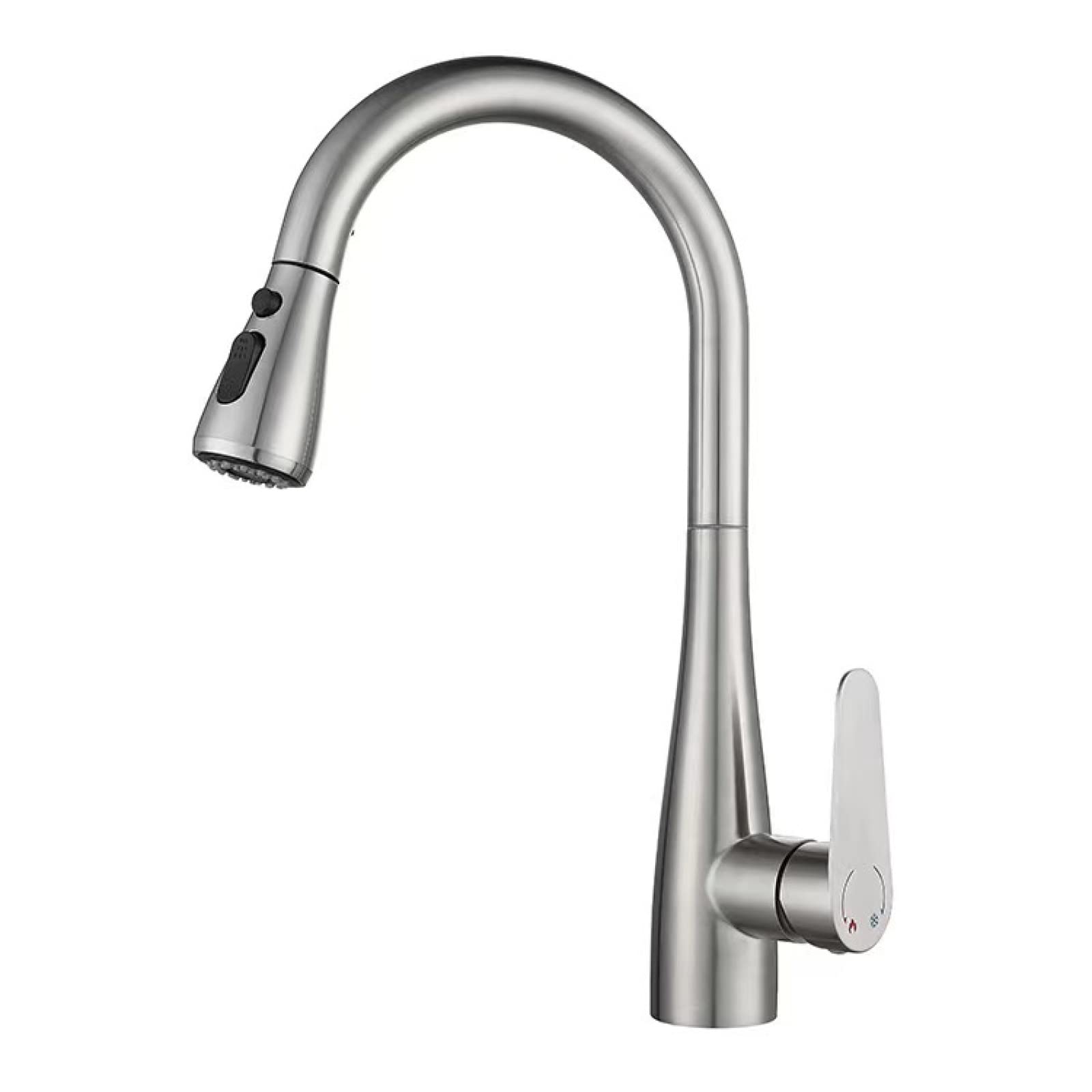 Mitigeur haut de gamme en acier inoxydable 304 pour cuisine