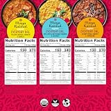 Maya Kaimal Foods - Organic Indian Everyday Dal - 6 pack variety of 10oz Ready to Eat Meals - Fully Cooked - Vegan - Kosher - Microwavable - made from Lentils, Beans, Squash, Coconut, Peas