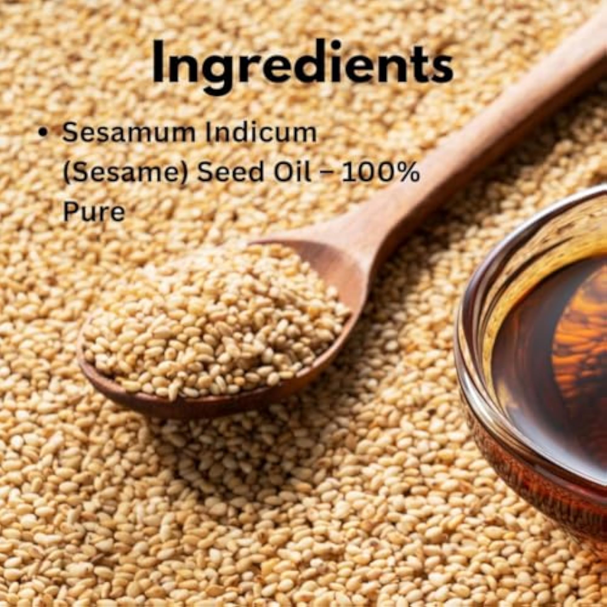 Khadi Cold Pressed Sesame Oil, Pack of 2, 100ML