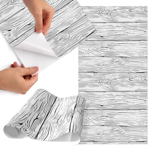 Vinilo efecto madera autoadhesivo para tapar imperfecciones en armarios 2