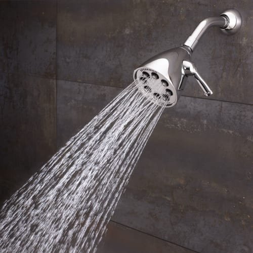 Speakman S-2251-BN Signature Icon Anystream High Pressure Adjustable Solid Brass Shower Head, Brushed Nickel