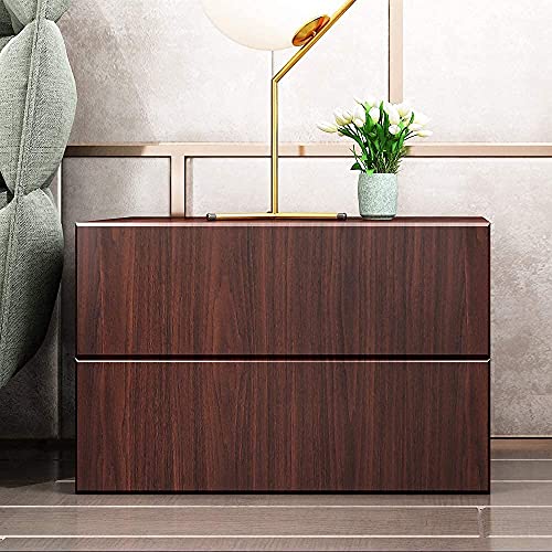 Image of KASHIVAL Dark Brown Color Wooden Wallpaper - Self Adhesive, Waterproof for Home and Wall Decoration Wallpaper (Dark Wooden 60 * 200cm)
