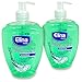 Produktbild 2er-Pack Elina med | Aktive Hygiene-Seife Sensitive (gesamt 1000 ml) | Schützt vor Bakterien | Reinigend und erfrischend | mit Dosierpumpe | Inhalt: 500 ml je Flasche x 2 Stück