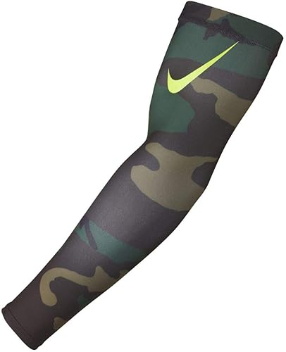 Nike Mangas de brazo Dri-FIT 3.0 para adultos (guanabosque negro, SM)