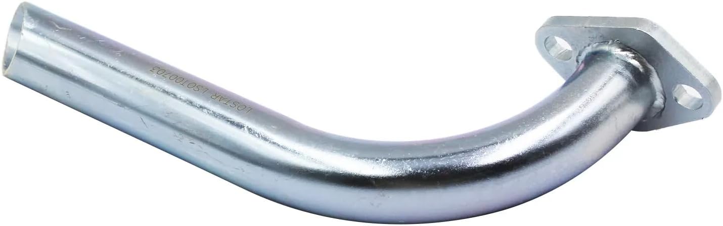 Header Exhaust Straight Pipe Fits for Coleman CT200U-EX KT196 Minibike 212 Baja Warrior Massimo MB200 Go Kart Predator