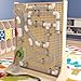 Classroom Essentials Commercial Grade 80 Piece Pipe Builder Set for Modular STEAM Wall Systems