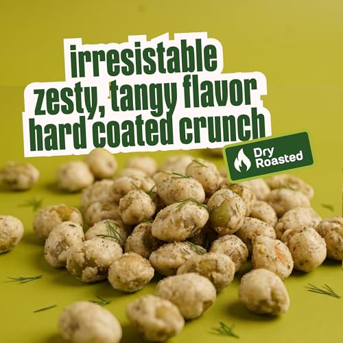 Where You Bean Edamame Beans Snack - Dry Roasted (Sweet Dill Pickle) | HARD COATED. No seed oils. 12g protein. Crunchy, plant-based, keto-friendly, and vegan. 0.9 oz per pack; Pack of 8. - image 9