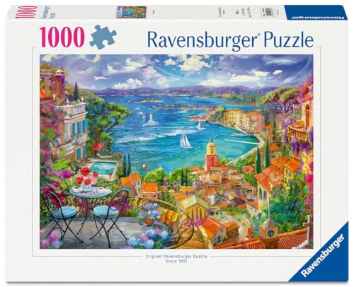 Puzzle 1000 pièces : Saint Tropez Ravensburger France - vue 2