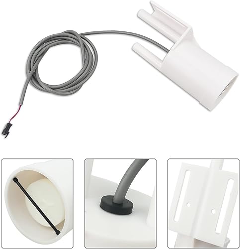 Miniatura 4 de Interruptor de flotador 4A3624-01 para máquinas de hielo Hoshizaki Reemplazar 4A362401 4A3624-02 4A362402 4A3624-03 4A362403 433535-01 43353501