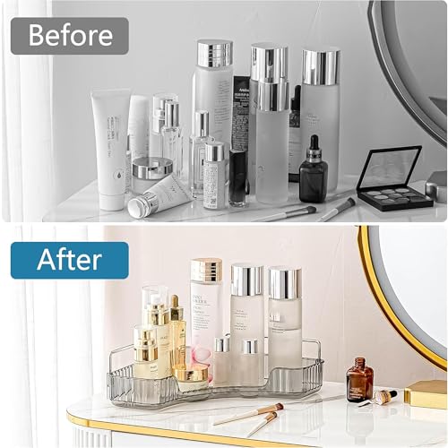 Plateau de parfum d'angle INVSSENE pour libérer l'espace encombré de votre lavabo