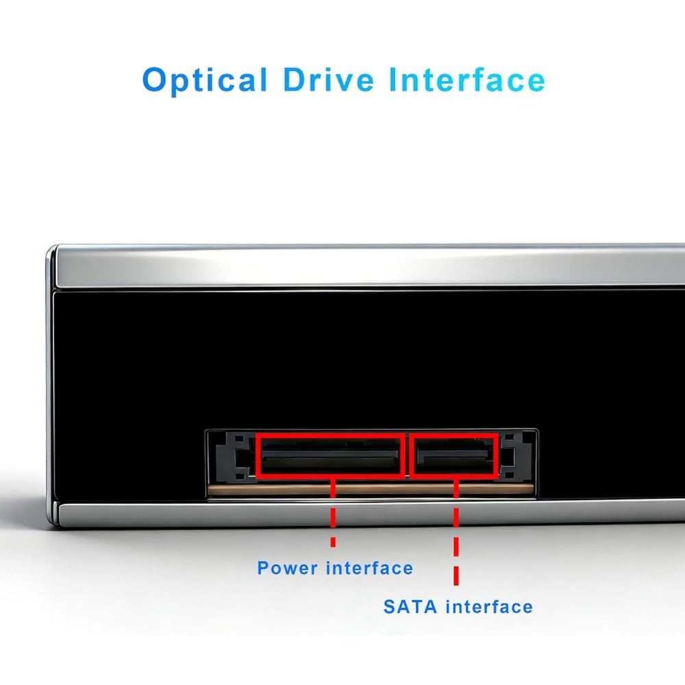 unità Interna Blu Ray Burner Drive 12X BD 16X Dvd 48X CD Writer Supporta La Masterizzazione di Blu-Ray 3D, unità per Computer Desktop Sata