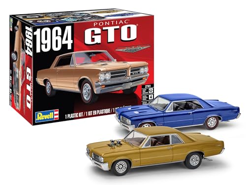 Maquette Revell Pontiac GTO 1964 2'N1 14574 à monter niveau 4 104 pièces