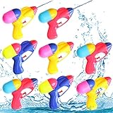 8 Piezas Pistola de Agua pequeña,Pistola de Agua Juguete,Pistola de Agua niños Adultos,Pistola de Agua de Verano para Playa,Pistola de Agua (8 Piezas)