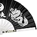 Armory Replicas Iron Fan Tessen-Jutsu Training Dragon Black