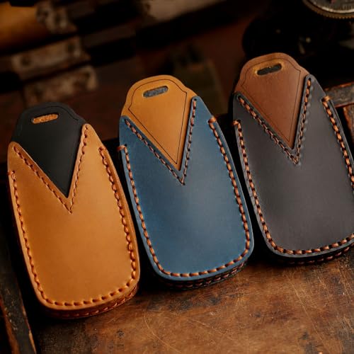 Coque de clé Chery en cuir véritable pour Tiggo 8 Pro et Jaecoo J7 - 5