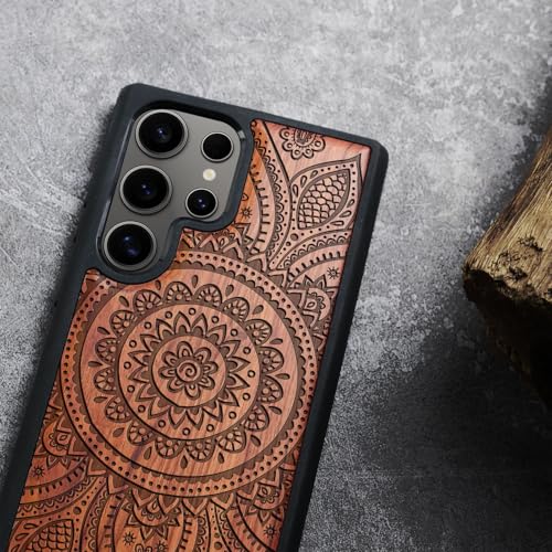 Coque bois pour Samsung S25 Ultra résistant aux chutes et rayures - 3