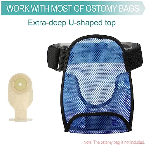 Ostomy Bag Cover Stoma Pouch Covers Stretchy Washable Ostomy Liner Lightweight Protective Protector Support Garment Women Men