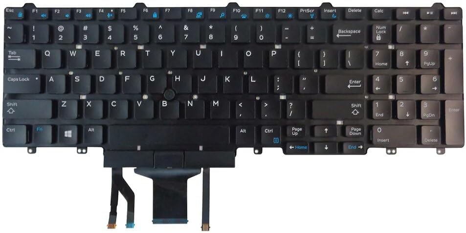 Tastiera Retroilluminata Per Notebook Dell Latitude - Layout ITA Con Trackpoint | Senza Cornice - Foto 7