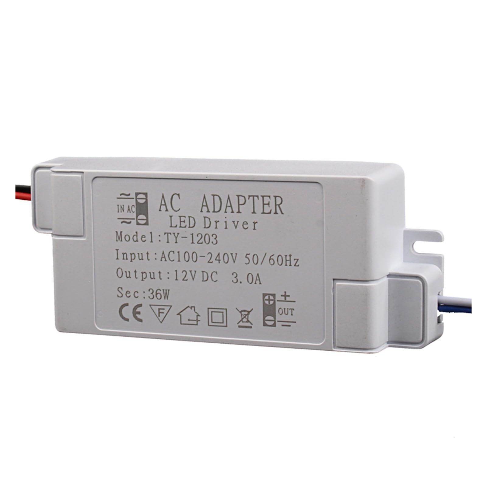 Module d'alimentation à interrupteur LED 12V 36W et variateur pour armoire - 2
