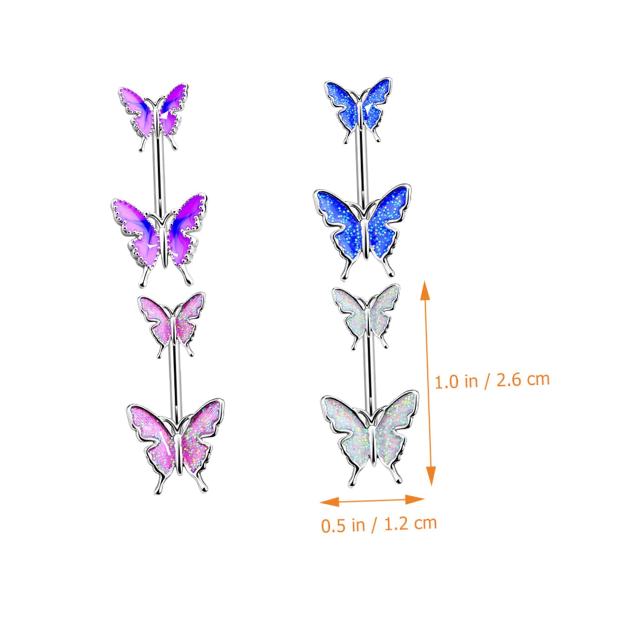 GALPADA 20piezas Anillos De Ombligo Diseño De Joyería Corporal Para Piercing Del Ombligo