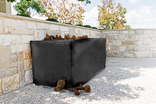Sturdy Covers Deck Box Defender Cover - All-Season Outdoor Deck Box Cover (Black, Large) - Image 3