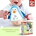Hape Penguin Wobbler| Colorful Wobbling Penguin, Roly Poly Toy for Kids 6 Months+