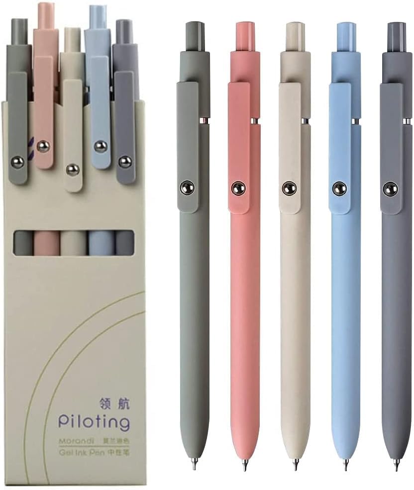Stylos à encre gel à séchage rapide 0,5 mm anti-bavure pour écriture lisse