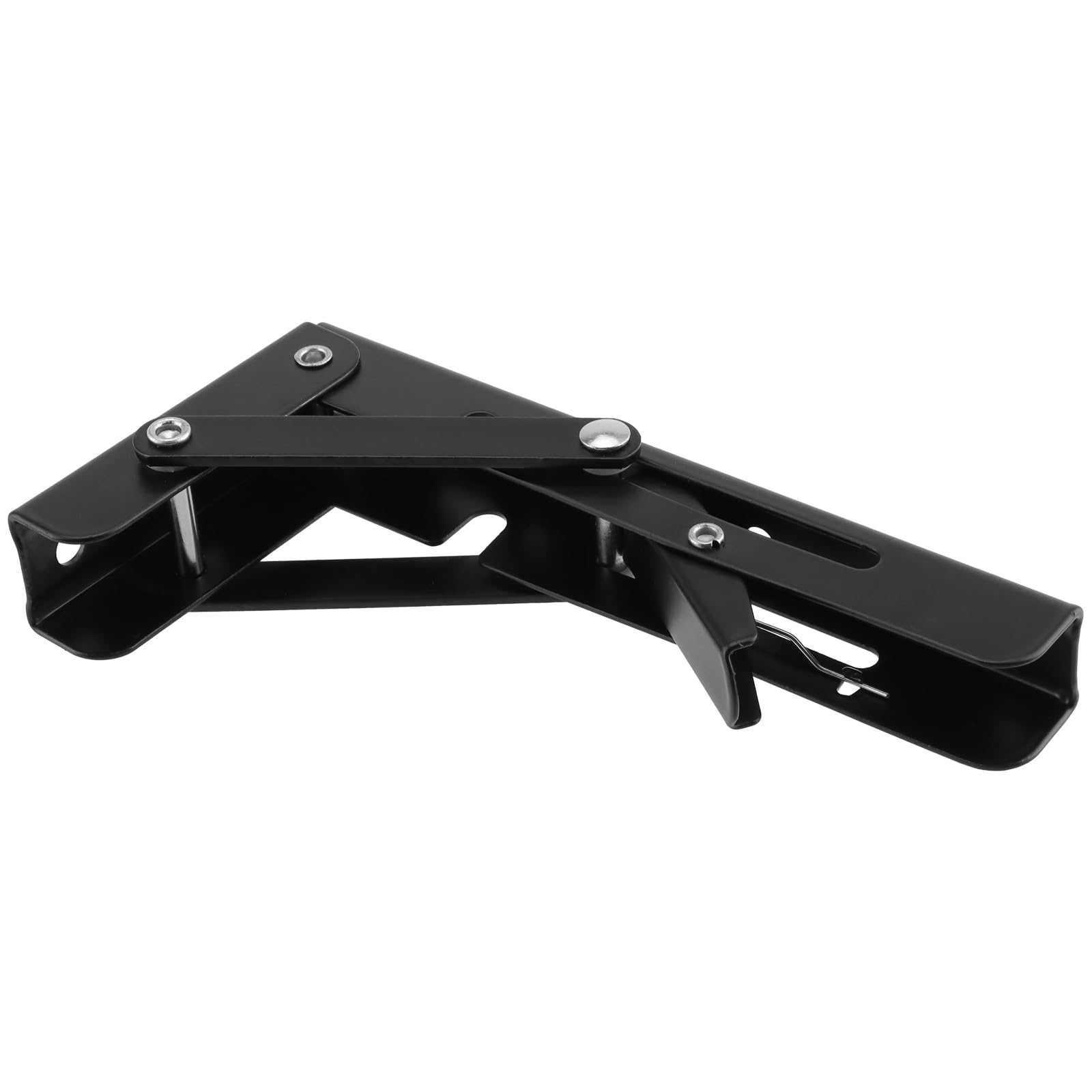 8 PCS 6 Inch Collapsible Folding Shelf Brackets, Wall Mount, Small — Amazon image 4