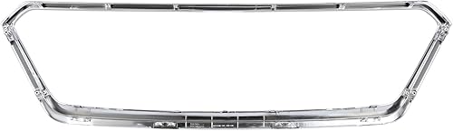 Miniatura 3 de KARPAL Marco exterior de rejilla delantera compatible con Subaru 2013-2015 XV Crosstrek 2015-2016 Impreza Grille SU1202100 cromado
