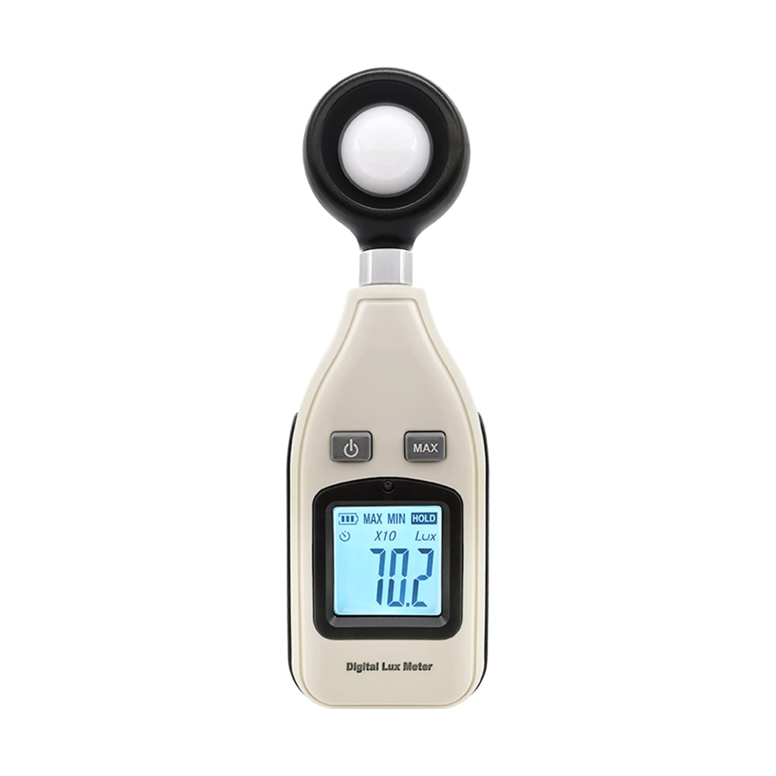 LNHHG Light Meter Digital Handheld Ambient Temperature 200,000 LUX Test Max Min