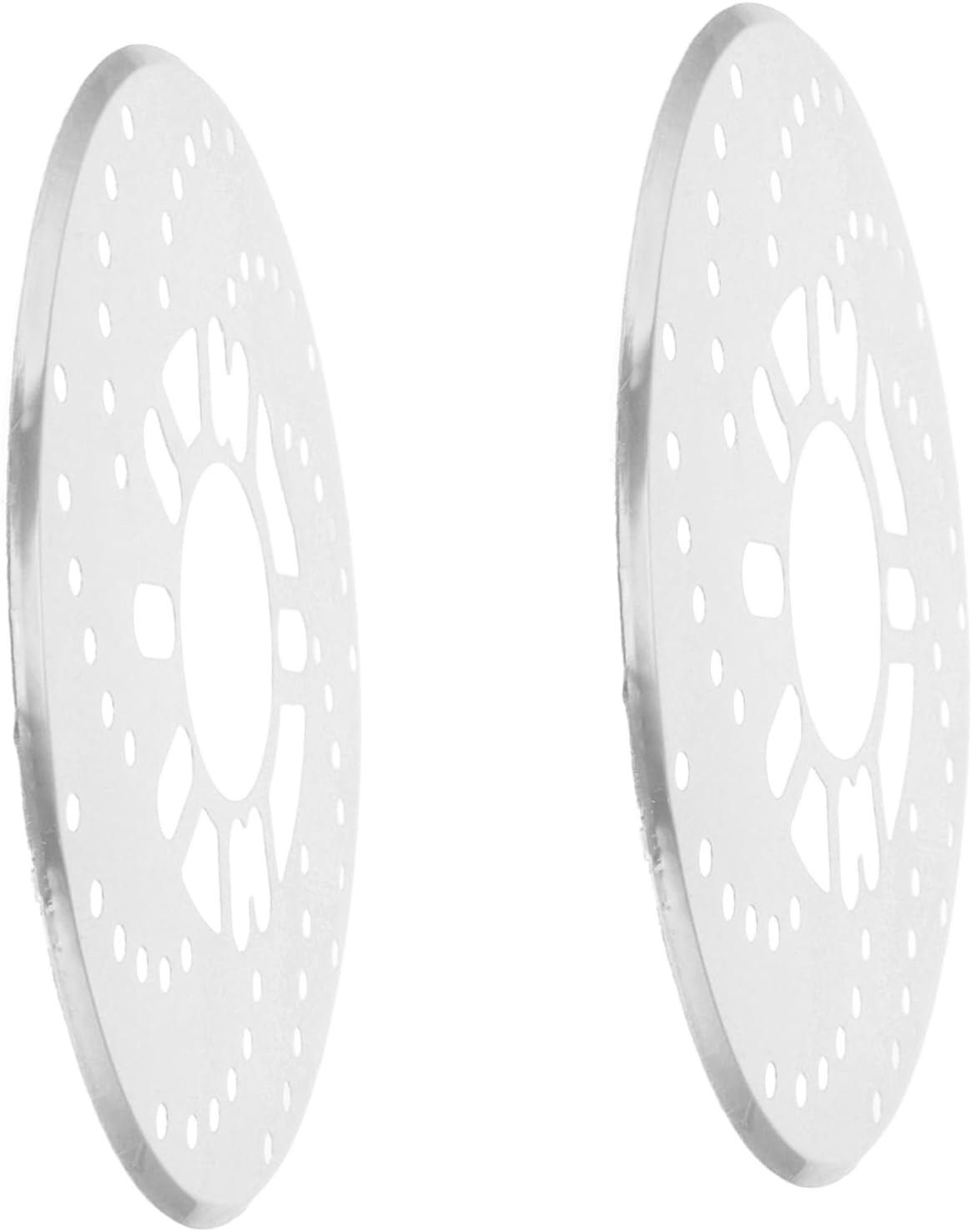 2pcs Aluminum Alloy Rear Drum Brake Covers Modified Brake Disc Decorative Plates for Car Wheels Stylish Auto Accessories