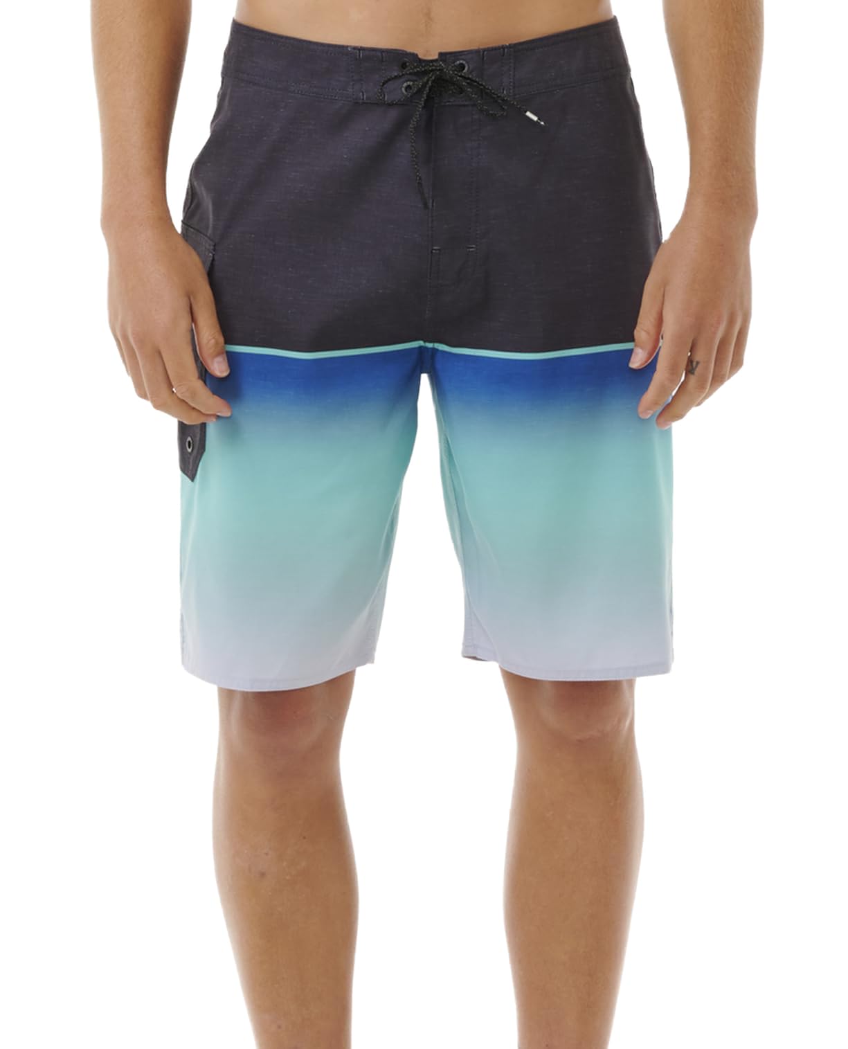 Men's Standard Dawn Patrol Boardshorts, Blue Glow 20, 34