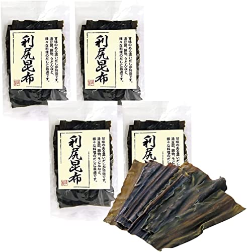 天然 利尻昆布 45g×12個 セット (540g) 出汁 高級 こんぶ 昆布 三大だし昆布 だし 業務用 【 瀬川本店 昆布の王様 だしに重宝! 】
