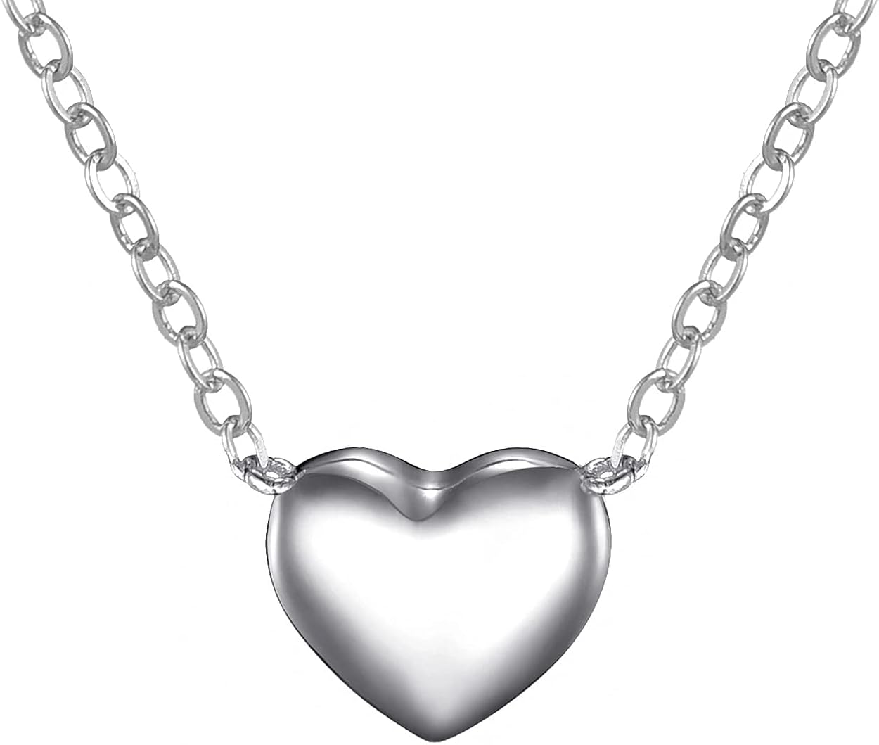 Philip Jones Sterling Silver Sister Heart Necklace with Quote Card, Adjustable - Image 3