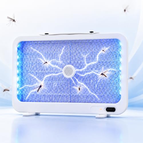 Image of Mr. Right GLOWTRAP | Rechargeable UV LED Bug Zapper Lamp | Portable Mosquito & Fly Killer with 2000mAH Battery | USB Type-C Charging