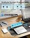 ETIKEZ D90E Inkless Thermal Portable Wireless Travel Printer A4, Black