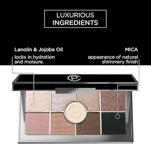 Pure Cosmetics 88236 Makeup Eyeshadow Palette, Nude - Nouveau Collection, Neutral Ultra-Pigmented Pressed Powders - Matte & Shimmer Colors, Long-Lasting, Blendable & Mineral Based- Talc-Free & Paraben-Free thumb #2