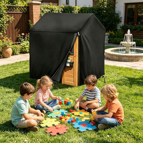 Funda impermeable para casa de juegos infantil en jardin y camping 2