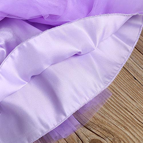 Baby Girl Easter Clothes My 1St Easter Outfits Baby Girl Rabbit Bodysuit Polka Dot Tutu Skirt Bunny Headband Leg Warmers (Purple, 0-3 Months) #TOP7