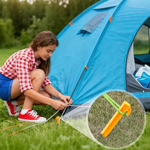 Hikemax 9 Inch Plastic Stakes