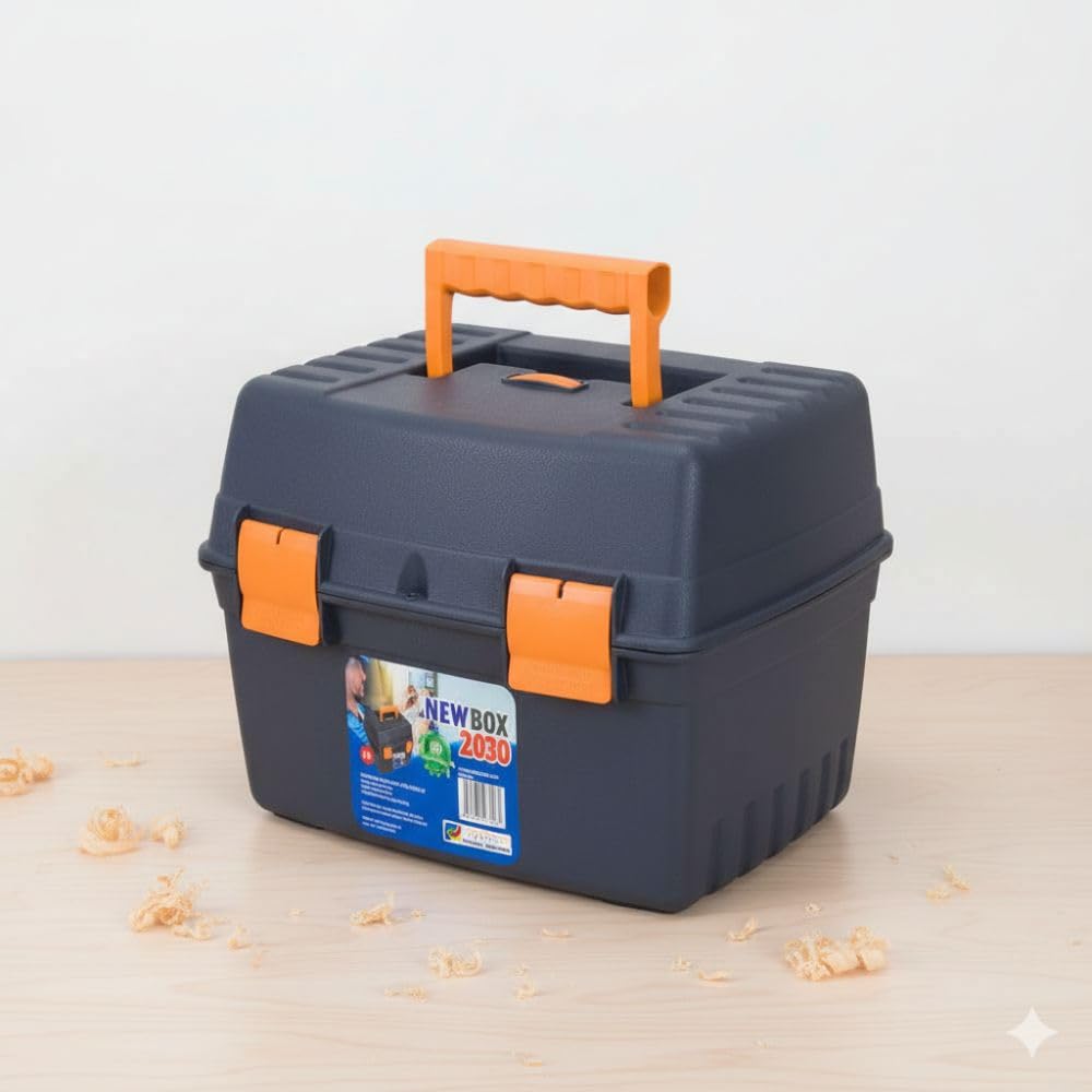 Caixa de Ferramentas New Box Maleta Organizadora Reforçada Com