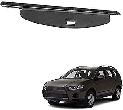 Car Retractable Cargo Cover for Mitsubishi Outlander 2021 2022 2023 2024, Rear Trunk Luggage Security Shield Shade Curtain Shelves Waterproof Cargo Shade, Car Accessories