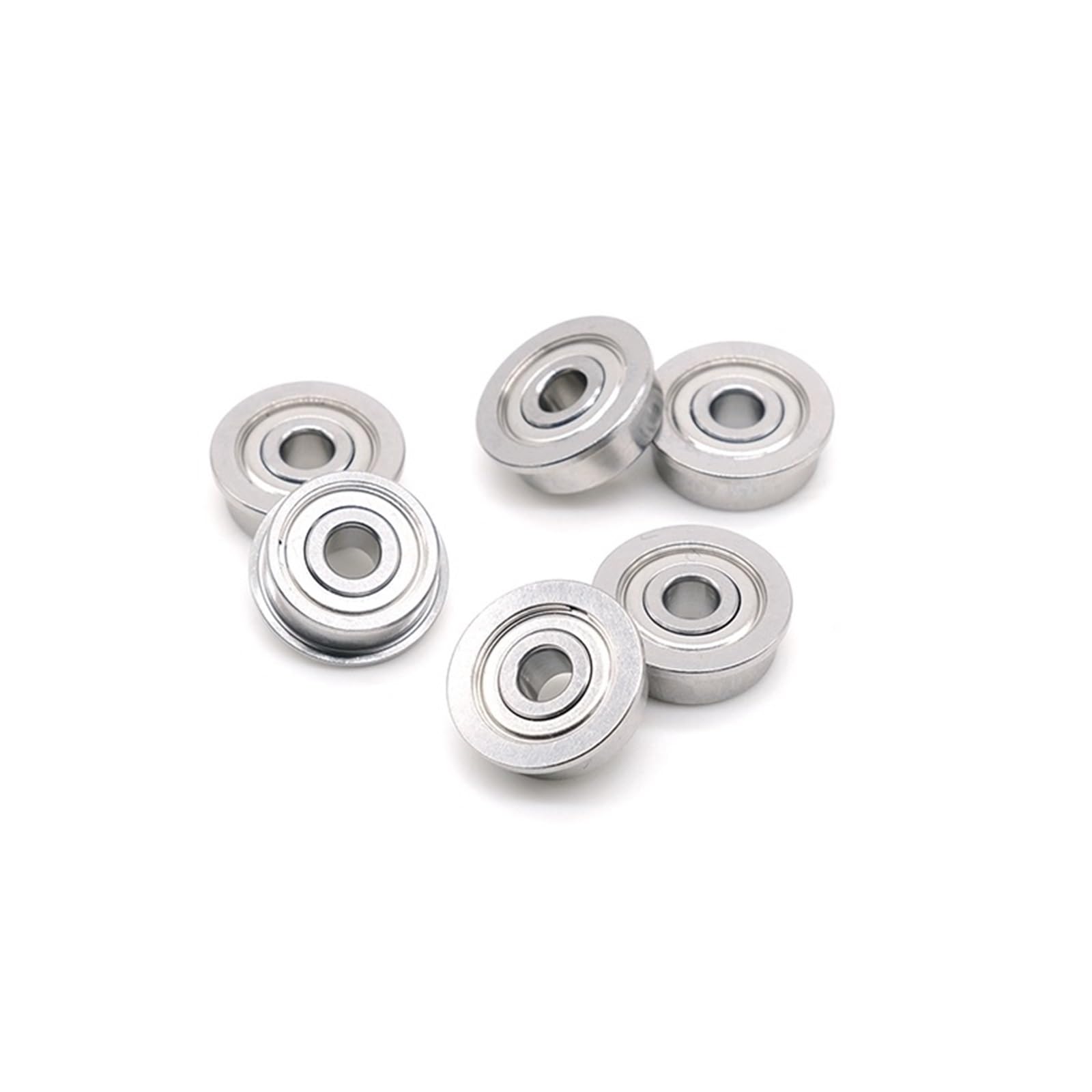 Rodamiento de bolas con casquillo de brida especial F625ZZ (10PCS) 5X16X5mm F625