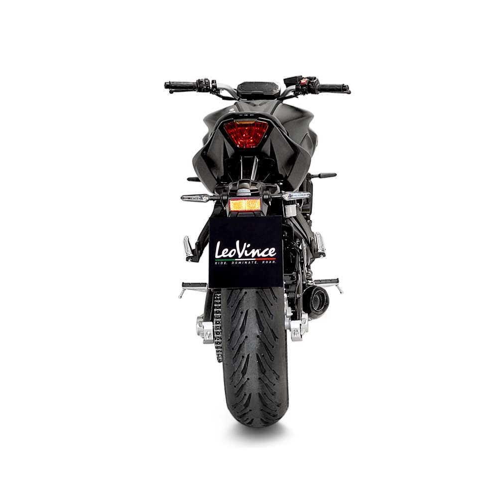 SBK LV ONE EVO 2/1 YAMAHA MT-07 INOX con catalizador