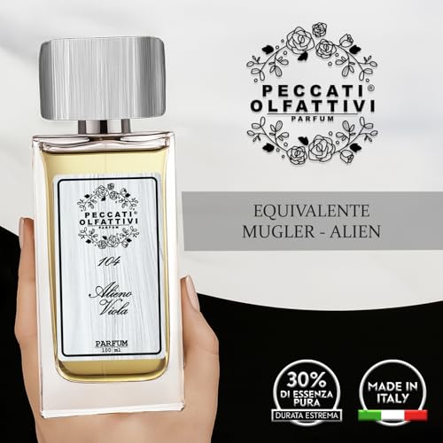 Peccati Olfattivi N.104 Profumo Donna Equivalente Alien- Dupe Profumo Femminile Persistente Con 30% Di Essenza Pura, Fragranza Simile All'originale Con Lunga Durata E Resistente 100 Ml Parfum - 2